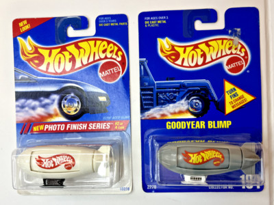 HOT WHEELS 2-PACK BLIMPS- FLYIN ACES + GOODYEAR BLIMP