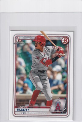 2020 BOWMAN DRAFT 1ST RC WERNER BLAKELY LOS ANGELES ANGELS FIRST ROOKIE B7949