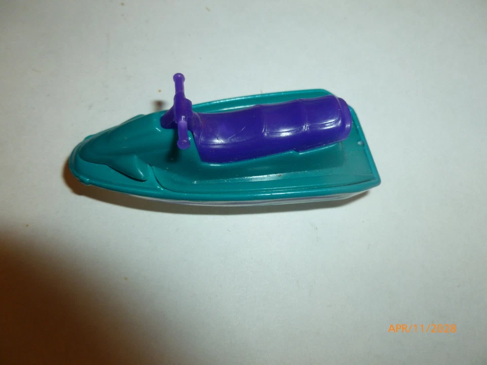 VTG Matchbox 1999 "Watercraft w/ Trailer" Jet Ski NO TRAILER MB373 teal purple - Image 2 of 4