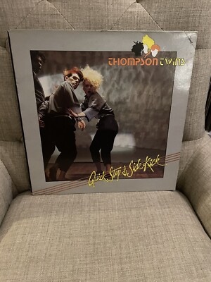 THOMPSON TWINS - Quick Step 1980s ORIGINAL LP (p&p discount on multiples)