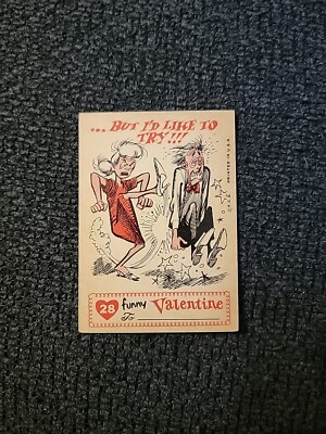 1960 Topps Funny Valentines Cards - Card #28 - OC2343 | eBay