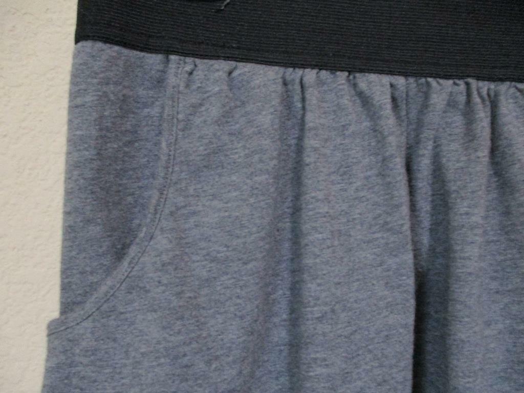 Express Women's Size Medium Solid Gray Black Stre… - image 2