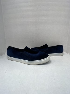 Belles Loafers (mocassins) Steve Madden En Velours Bleu - Taille US 9.5 Femme, Occasion