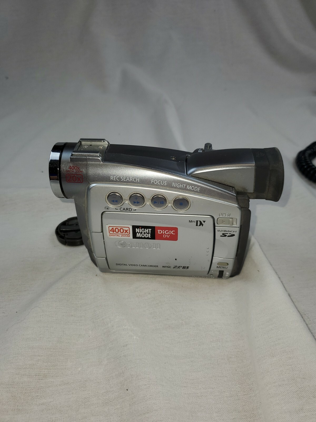 Canon Digital Video Camcorder NTSC ZR85 Mini Parts Or Repair Untested eBay