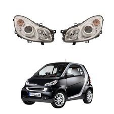 Paar Vordere Scheinwerfer Für SMART Fortwo 2...