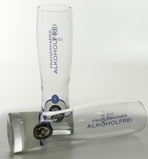 2 x Franziskaner Weissbier Alkoholfrei Glas 0,3l Weizenbiergläser Bier 3551