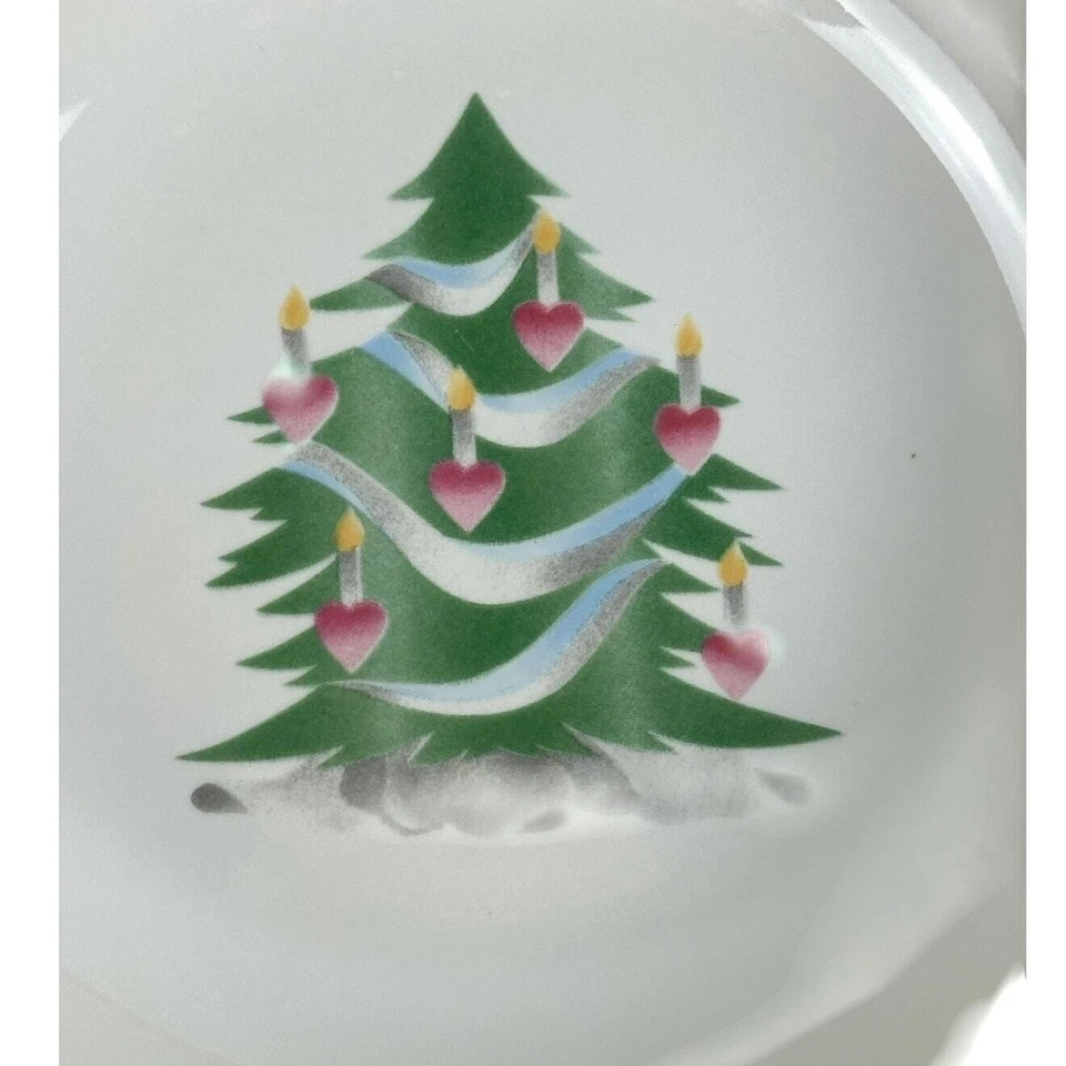 Cuenco para servir Sango Home for Christmas 1992 Indonesia Black Mark #4829 - 9,25" Foto 4 de 4