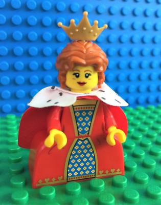 Lego 71011 Series 15 QUEEN Crown Red Minifigures castle Kingdom