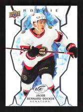 Jacob Bernard-Docker RC 2021 Upper Deck Ice  Rookie Ottawa Senators #140