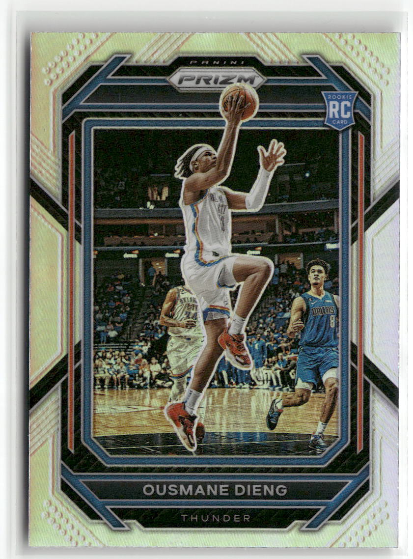 2022-23 Panini Prizm #224 Ousmane Dieng Prizms Silver OKC THUNDER ☘️231