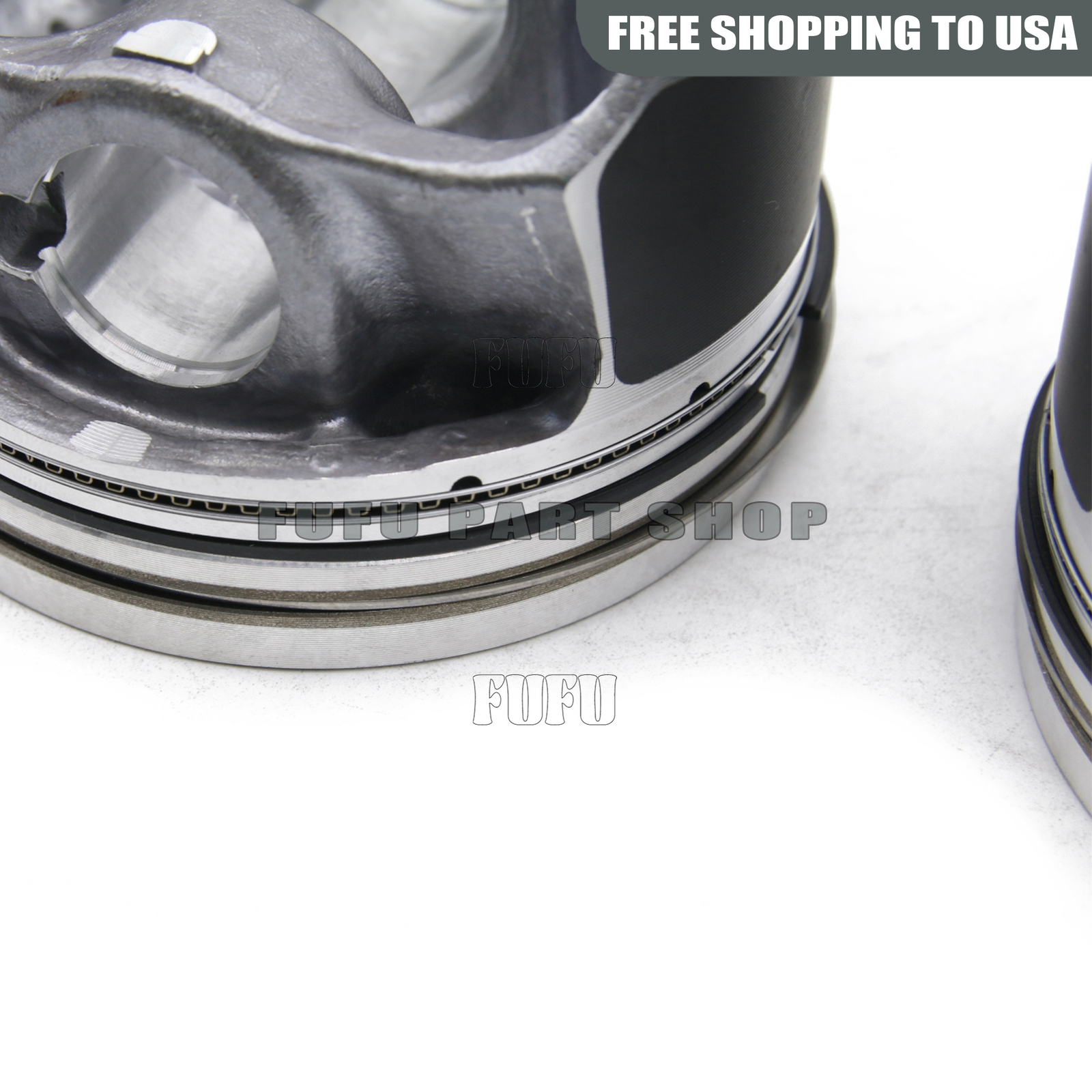 Pistons Rings Oversize 83.01mm +0.5mm Φ21mm For Audi A3 A4 A5 VW Tiguan ...