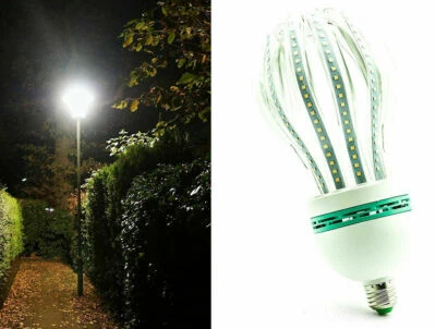 FUSION LED Birne für Außenleuchte Straßenlampe Laterne Wegbeleuchtung HQL Ersatz E27