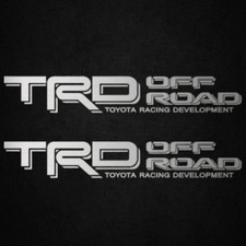 1995 - 2004 Toyota Silver Trd Off Road Tacoma Tundra Decal Stickers Vinyl Set 1995 - 2004 Toyota Silver Trd Off Road Tacoma Tundra Decal Stickers Vinyl Set