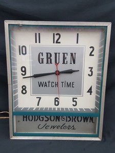 gruen clock