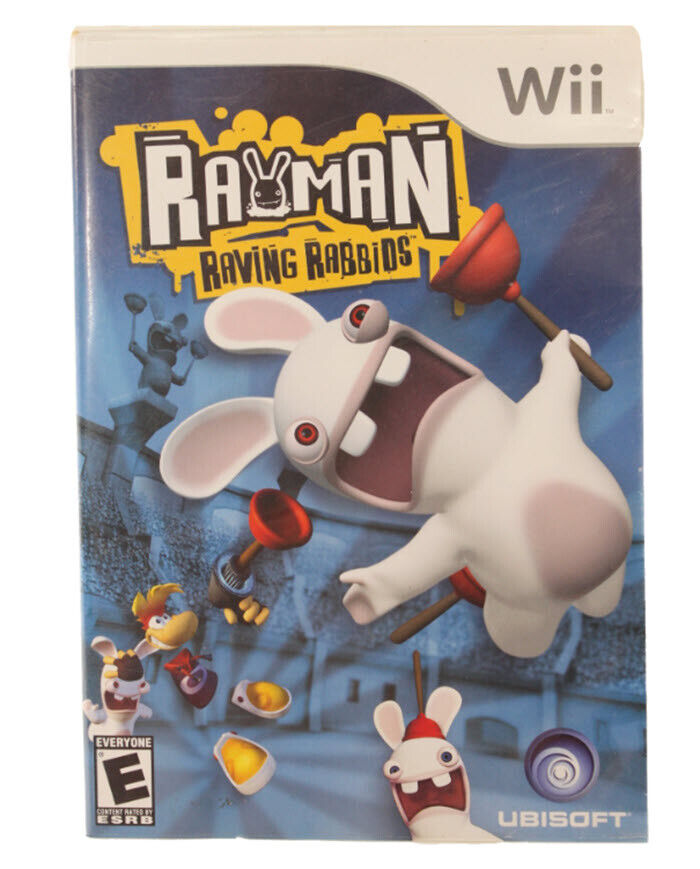 Lagere school top Aan het liegen Rayman - Raving Rabbids - Nintendo Wii - Complete 8888173199 | eBay