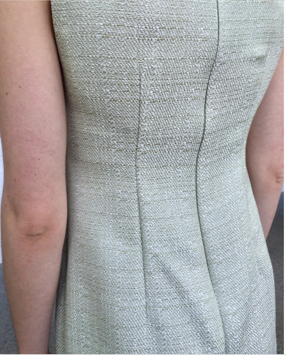 Connected Apparel, Light Green, Sleeveless, Sheath Dress,  Day to Night, Size 6 View 4