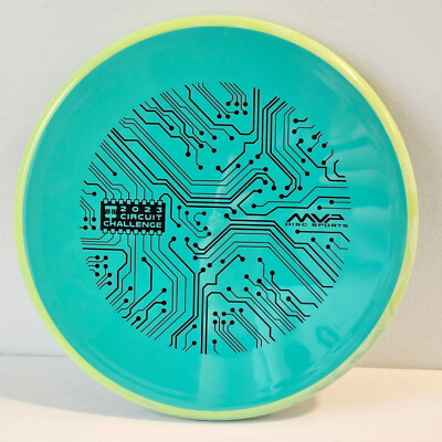 Axiom Neutron TEMPO 174g teal/yellow 8/10 plate ink