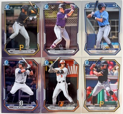 2026 Bowman Baseball Chrome Rookie 1st Bowman & Prospect Cards - You Pick!