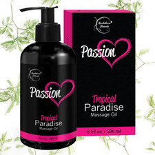 Passion Sensual Massage Oil - All Natural by Brookethorne Naturals