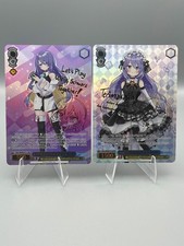 Moona Hoshinova HOL/WE45-P11 P14 2 PR Set Japanese hololive Weiss Schwarz
