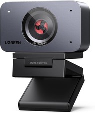 UGREEN Full HD 1080P/60fps Webcam for PC, FineCam Webcam for Laptop | Support Au