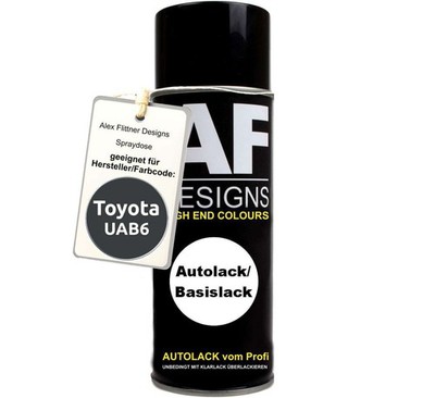 Für Toyota UAB6 Dark Gray Metallic Spraydose Basislack Sprühdose 400ml