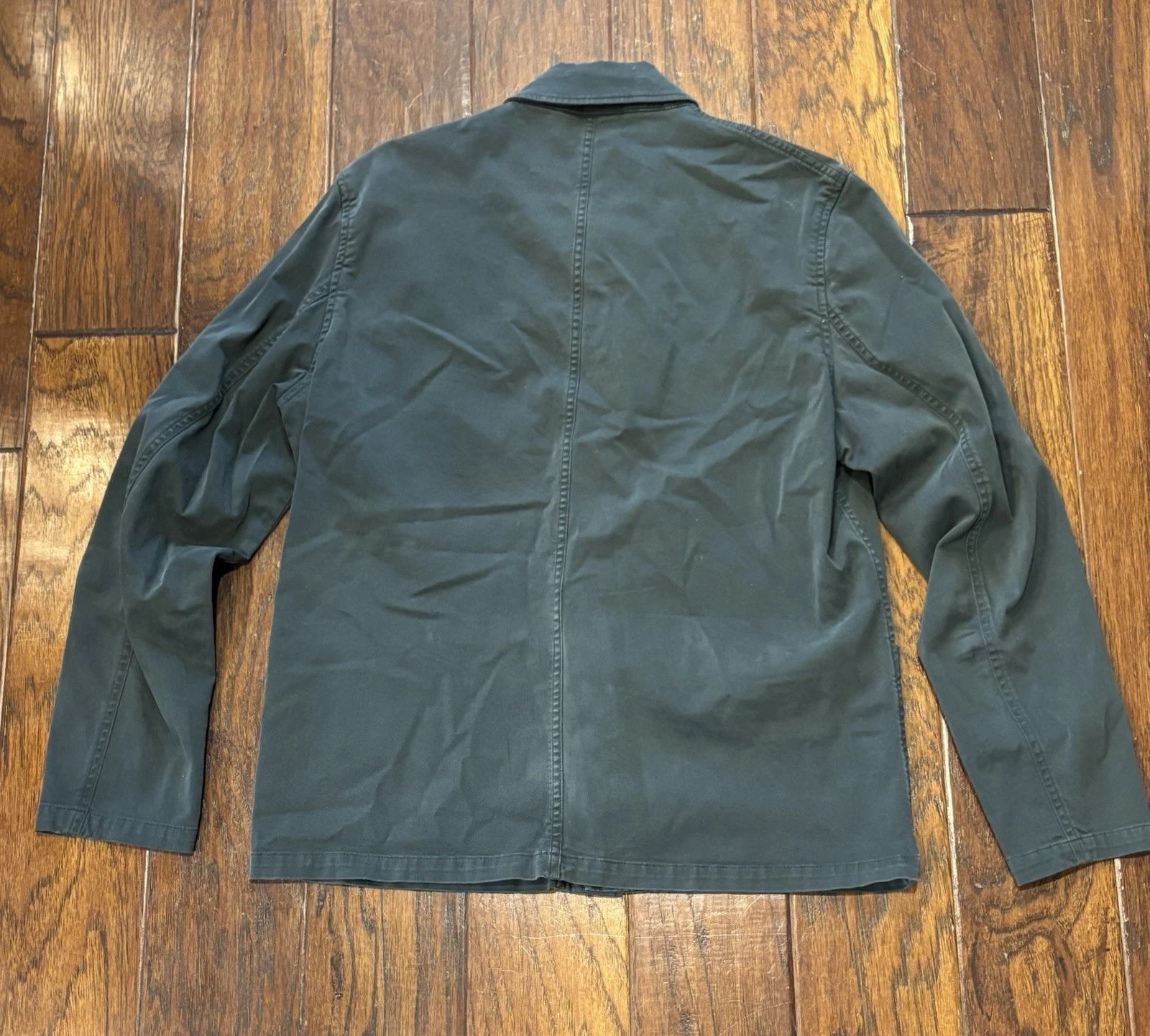 NN07 Shirt Jacket Forest Green Size medium - product detail image 2