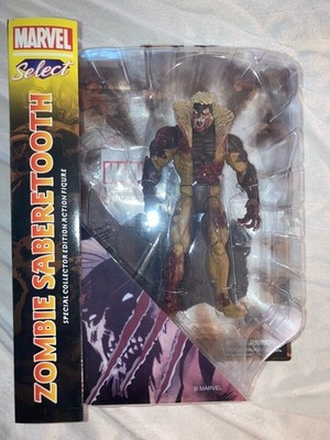 marvel Diamond  select zombie Sabertooth