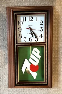7 Up Clock Vintage | eBay