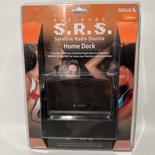 Audiovox Sirius SRS Satellite Radio Shuttle Home Docking Station - New