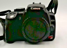 Canon EOS Rebel XT Camera DS126071 Zoom Lens 18-55mm EF-S No Battery Untested