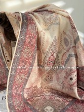 Cashmere & Zijde Sjaal Paisley 35