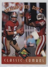 1994 Classic Pro Line Live Combos Steve Young Jerry Rice to #391 HOF 17xy