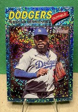 Topps 2026 Heritage Teoscar Hernandez blue Sparkle Parallel 