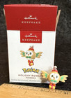 HOLIDAY ROWLET - POKEMON - 2025 Hallmark Miniature Ornament - BRAND NEW — photo 1