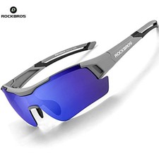 ROCKBROS Polarized Sunglasses for Men Women UV400 Protection Cycling Glasses