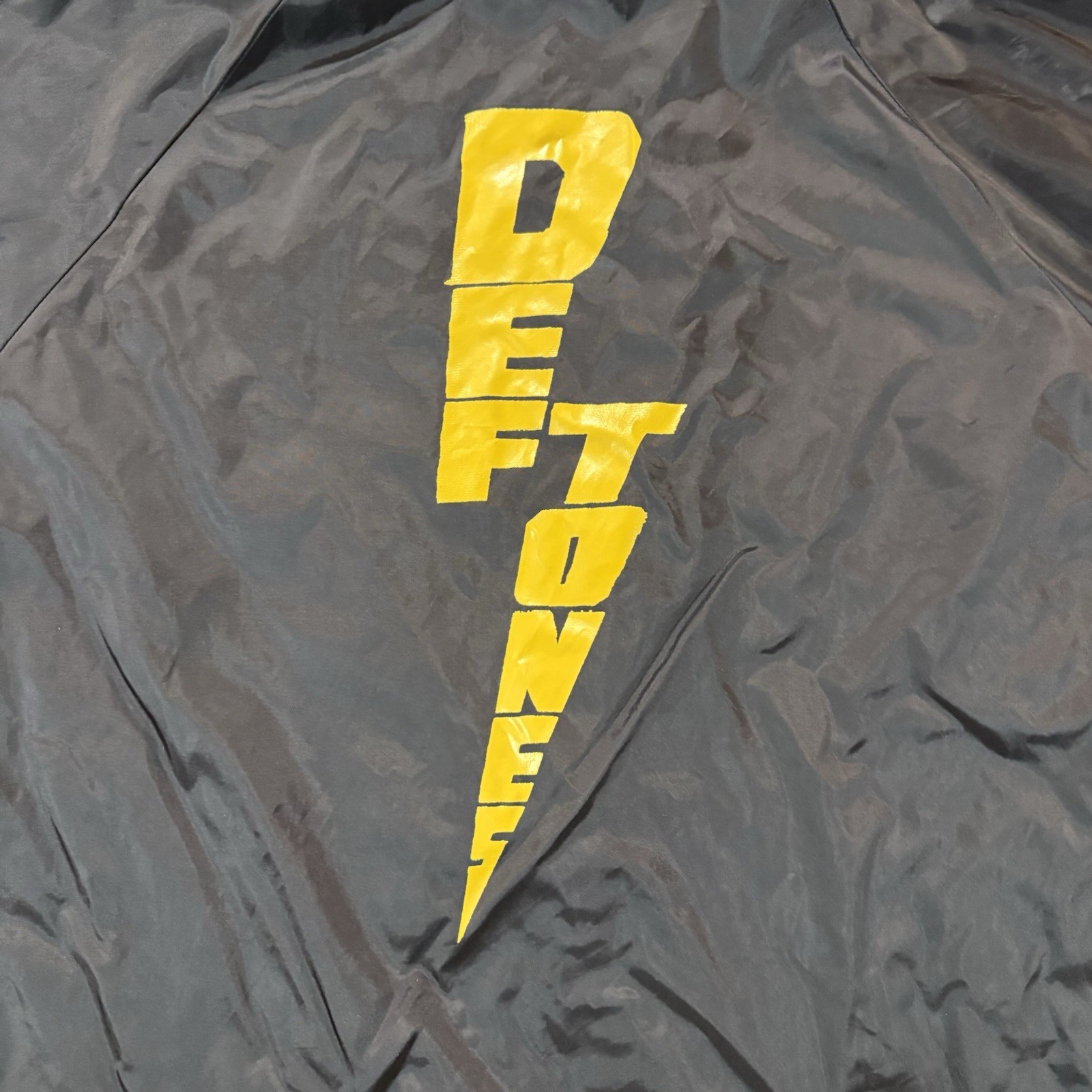 DEFTONES Windbreaker Snap Jacket Lightweight Mens… - image 10