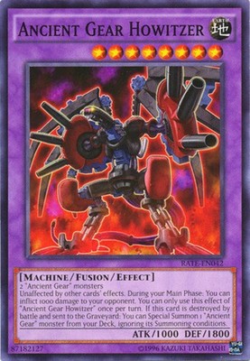 Ancient Gear Howitzer - RATE-EN042 - Common - Unlimited Edition - Heavily Played