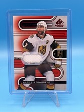 Upper Deck SP Game Used Alex Pietrangelo Jersey #72 Golden Knights 2022-23