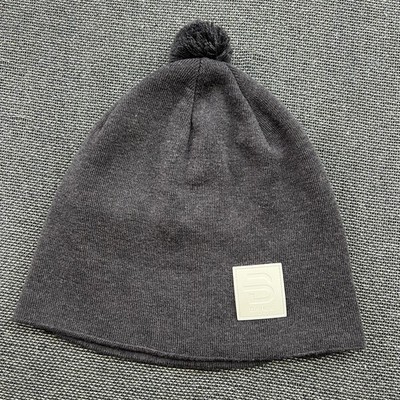 Bjorn Daehlie Ski Cap Beanie Hat One Size Biathlon Cross Country Wool Blend Gray