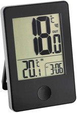 TFA Dostmann Pop Funk-Thermometer, Au&szlig;en- oder Innentemperatur in Gro&szlig;format