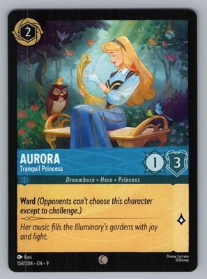 AURORA - TRANQUIL PRINCESS 141/204 C LORCANA NM 4 KONI!3