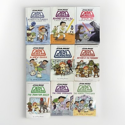 Star Wars Jedi Academy Books Set 1-9 Hardcover Softcover Scholastic Good Cond.