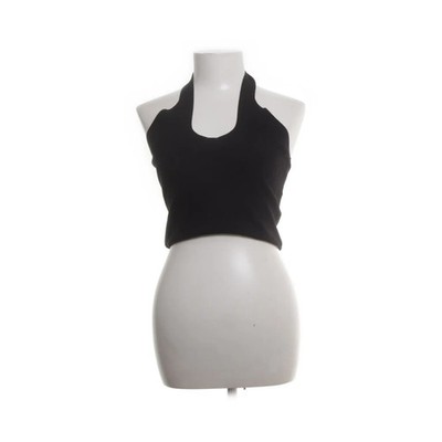 Urban Classics, Neckholder Top, Größe: M, Schwarz, Acryl/Nylon/Viskose #OTB