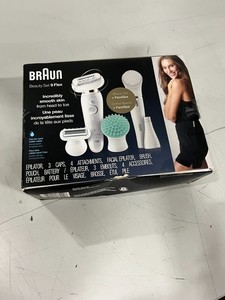 Braun Silk-epil 9-300 Women's Cordless Wet & Dry Epilator + FaceSpa Set_new Seal