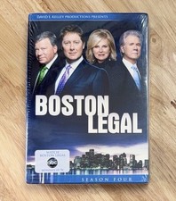 Boston Legal: Complete Fourth Season 4 DVD, 5-Disc Set, 2007 Brand New Sealed