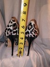 Jimmy Choo Leopard Print Suede Pointed Toe Slip-On Pumps Women US 6.5 — photo 5