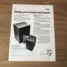 GRAM153 MAGAZINWERBUNG 11X8 PHILIPS MFB HIFI ANLAGEN