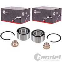 2X A.B.S. RADLAGER-SATZ Vorne Passend FüR Alfa Romeo 145 146 155 GTV Spider Fiat