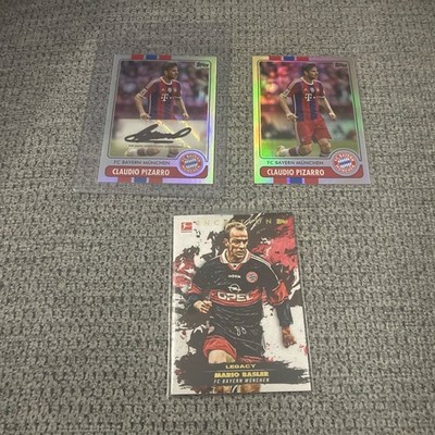Topps Fc Bayern München Team Set Claudio Pizarro Auto Legende  Basler Inception